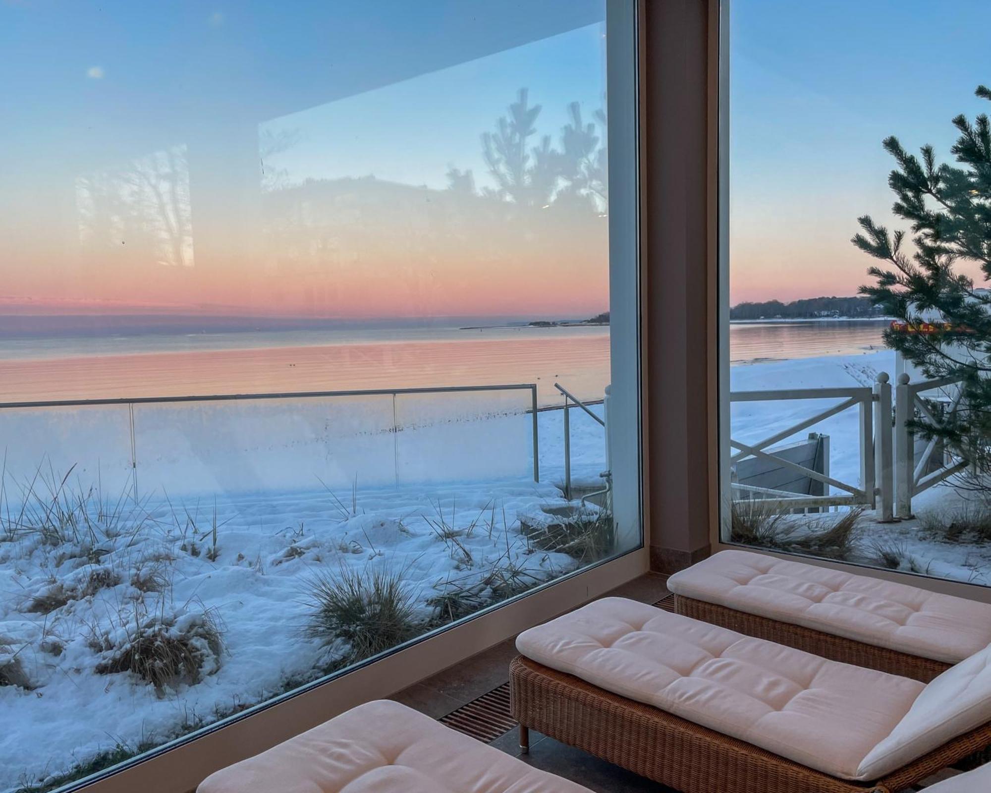 Grand Hotel Seeschloesschen Sea Retreat & Spa Timmendorfer Strand Exterior foto