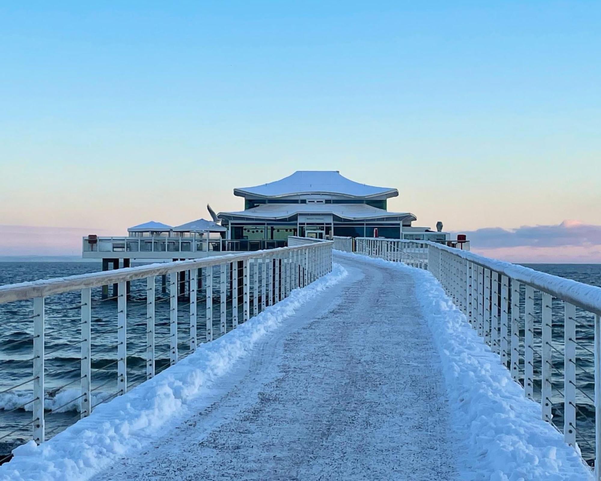 Grand Hotel Seeschloesschen Sea Retreat & Spa Timmendorfer Strand Exterior foto